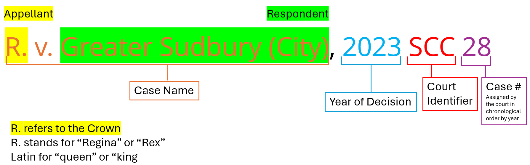 Citing Case Law example